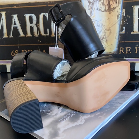 Zara Women’s Platform Shoes Size 40 - Picture 6 of 6